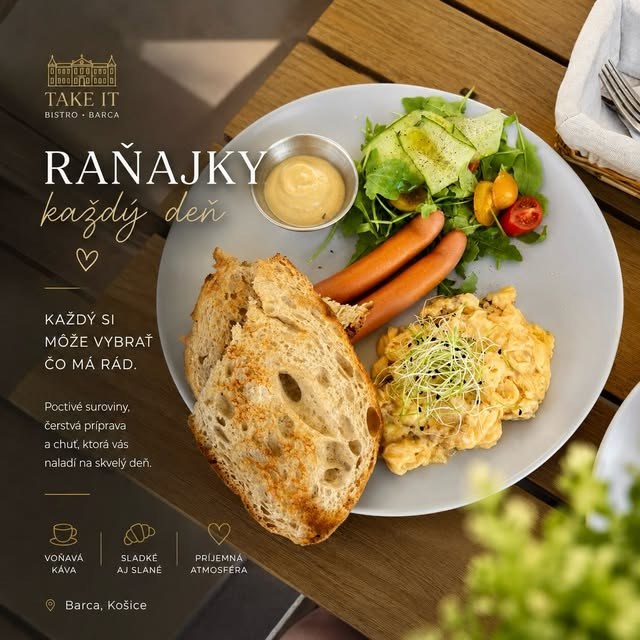 Raňajky každý deň — príspevok z Instagramu